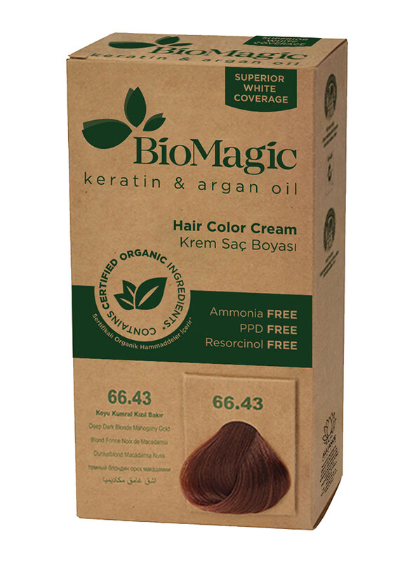 

Bio Magic Hair Color Cream, C K 66/43, Deep Dark Blonde Mgold