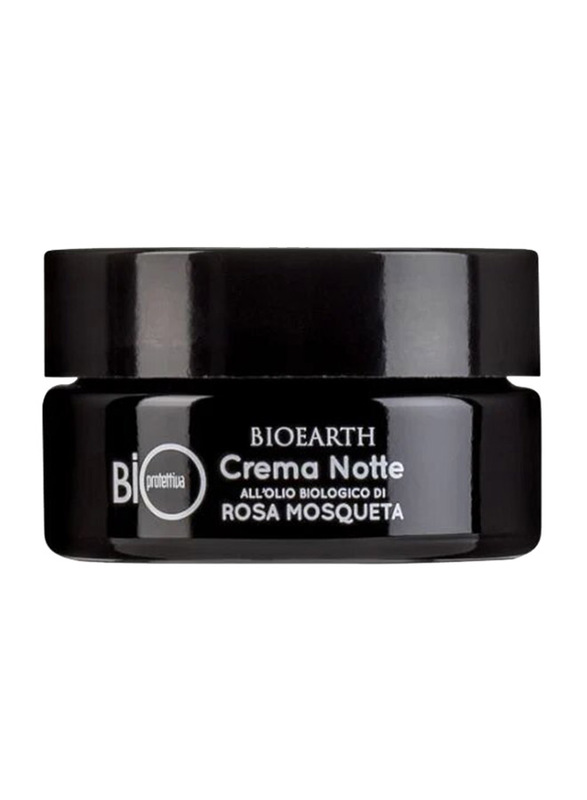 Bioearth Organic Night Cream with Rosehip Oil, 50ml