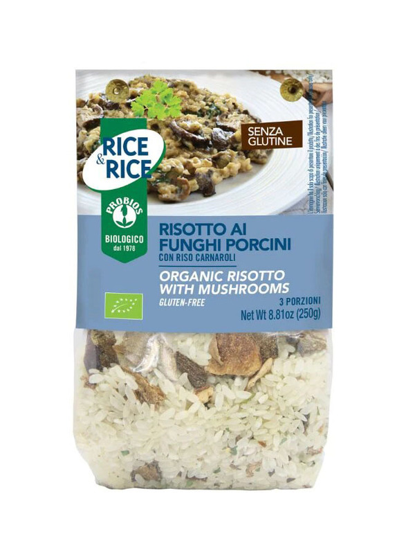 Probios Organic Risotto With Mushrooms, 250g