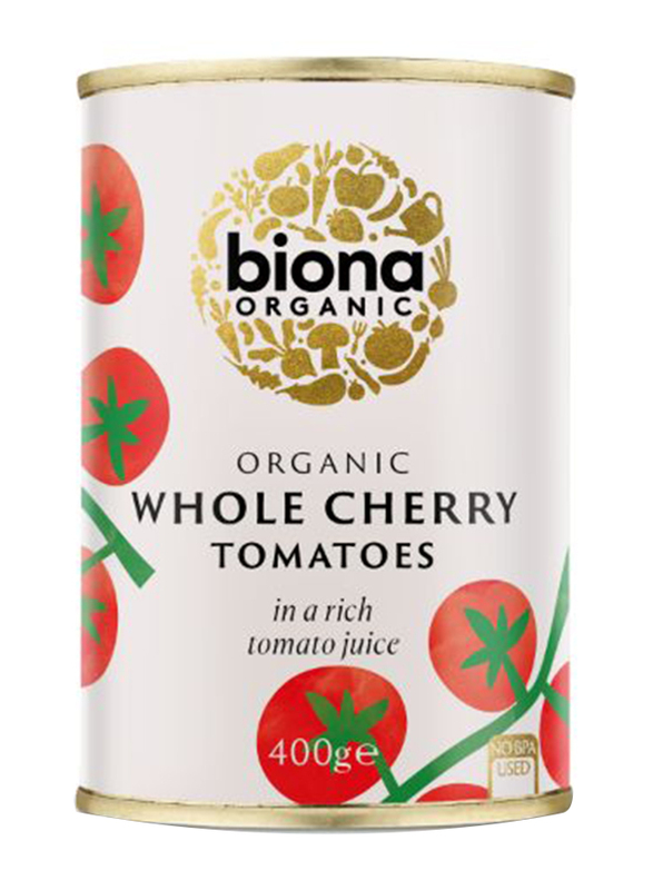 Biona Organic Whole Cherry Tomato, 400g
