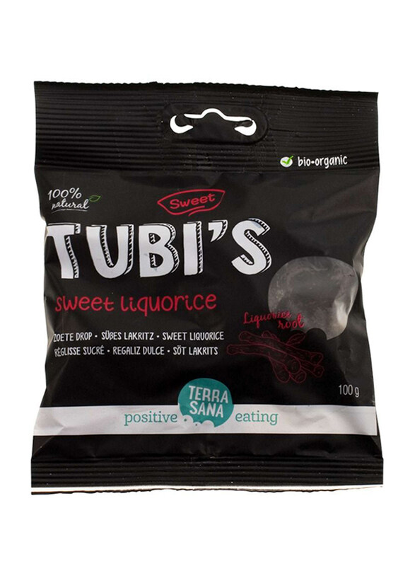 

Terrasana Tubi'S Sweet Liquorice, 100g