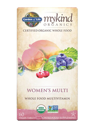 Garden of Life Mykind Organics Women's Multi Whole Food Supplement, 60 Tablets