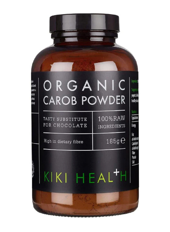 Kiki Health Organic Carob Powder, 185gm