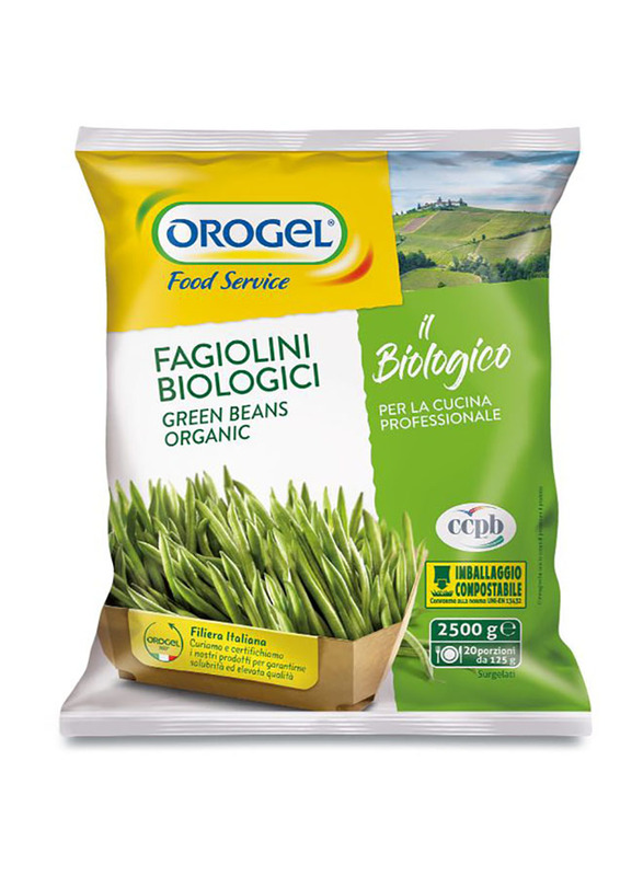 Orogel Organic Green Beans, 2500g