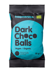 Harmonica Organic Dark Chocolate Rice Puffs, 50g