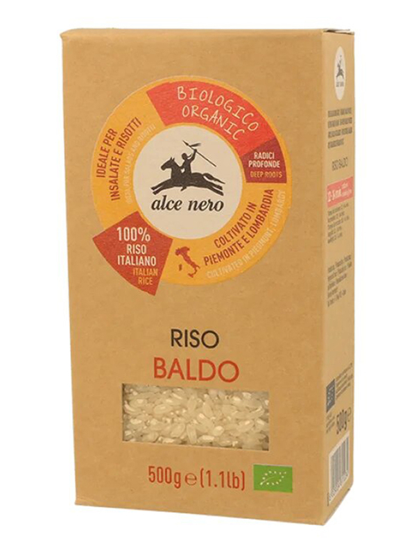 Alce Nero Organic Baldo White Rice, 500g