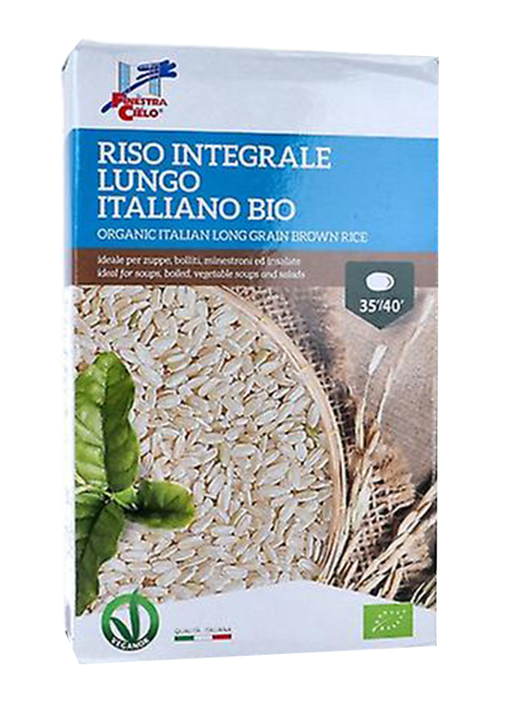 La Finestra Organic Long Grain Brown Rice, 1Kg