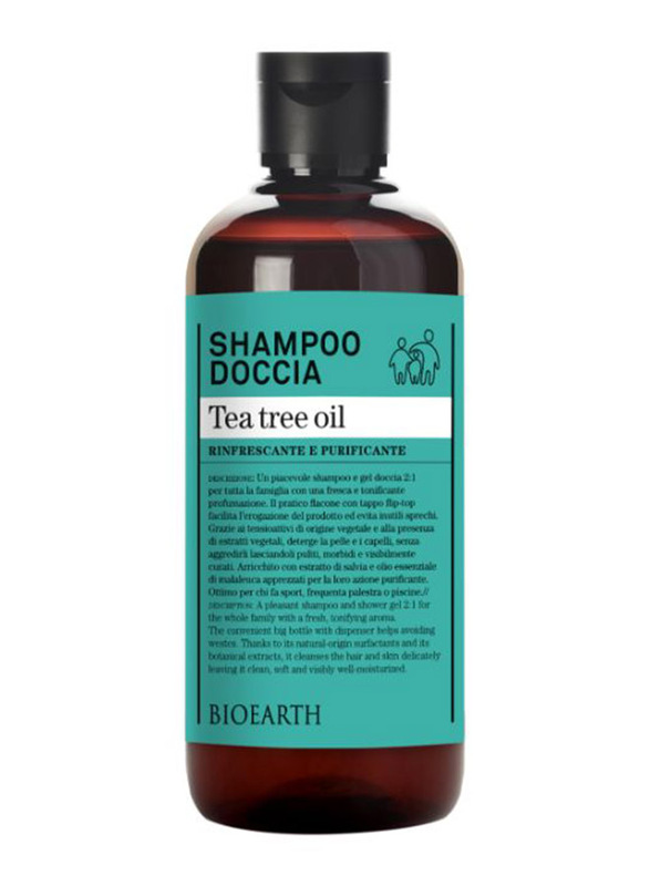 Bioearth B Earth Tea Tree Oil Shower Shampoo, 500ml