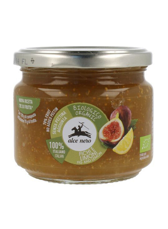 

Alce Nero Organic Figs and Lemon Jam Spread, 270g