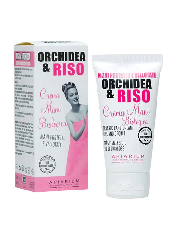 

Apiarium Organic Orchid & Rice Hand Cream, 50ml