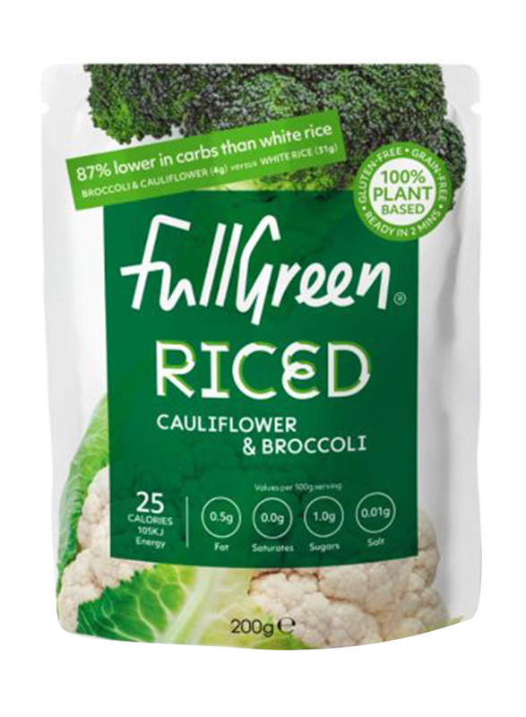 Full Green Cauli Rice with Broccoli Snack, 200g