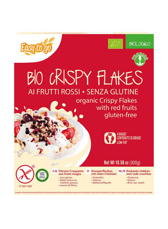 

Probios Organic Crispy Flakes with Red Fruits, 300g