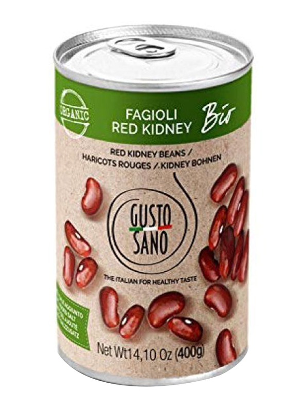 

Gusto Sano Organic Red Kidney Beans, 400g