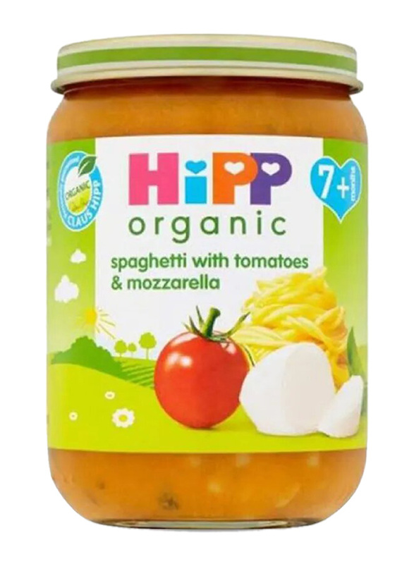 Hipp Organic Spaghetti, Tomato & Mozzarella Cooked Food, 190g