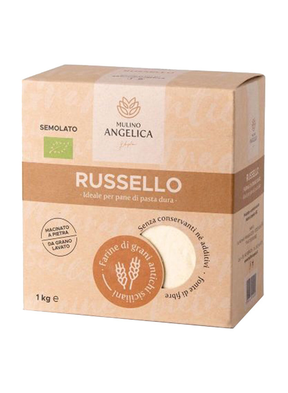 Mulino Angelica Organic Russello Semolato Flour, 1 Kg