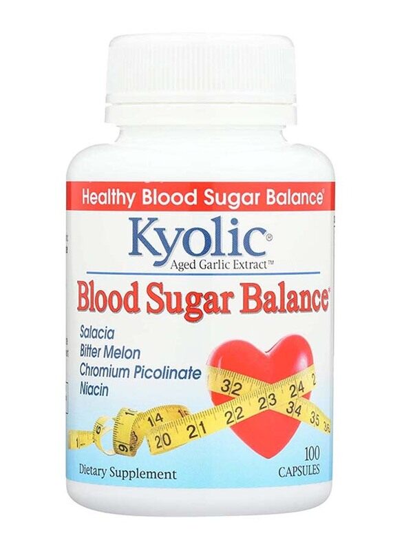 

Kyolic Blood Sugar Balance, 100 Capsules