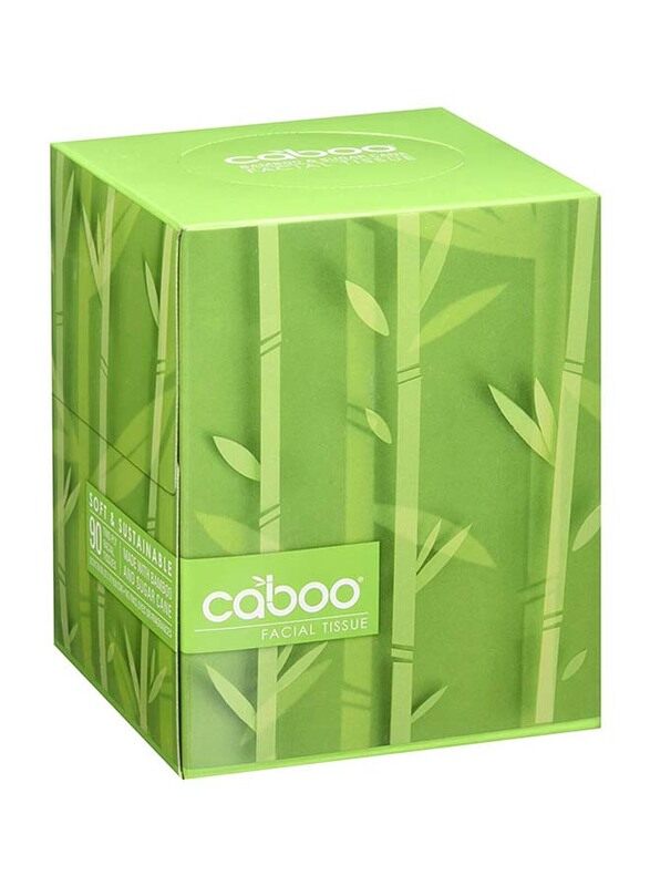 

Caboo Facial Tissue, 90 Sheets