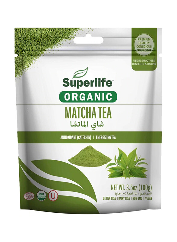 

Superlife Organic Matcha Herbal Tea, 100g