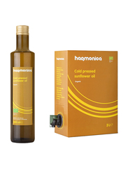 Harmonica Organic Sunflower Oil for Cooking Vegan, 500ml