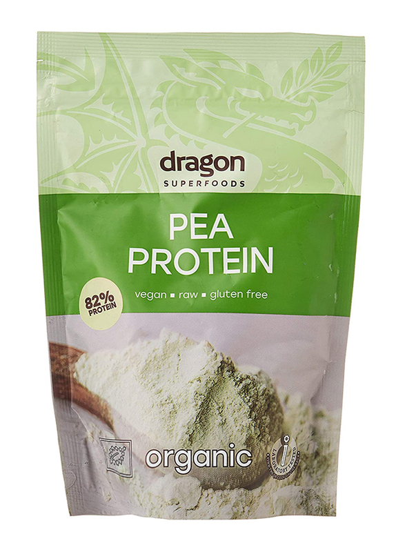 Dragon Superfoods Pea Protein 80% Protein Powder, 200g, Pea