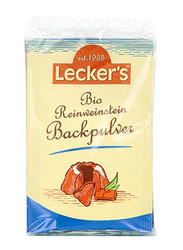 Lecker's Organic Baking Powder, 4 x 21g