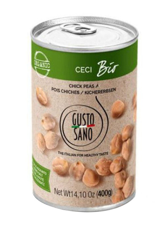 

Gusto Sano Organic Chick Peas, 400g