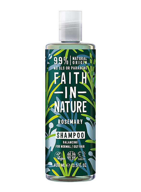 

Faith In Nature Rosemary Shampoo for All Hair Types, 400ml