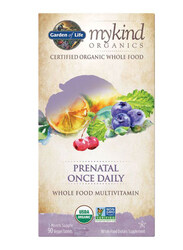 Garden of Life Prenatal Once Daily Whole Food Dietary Supplement, 90 Tablets