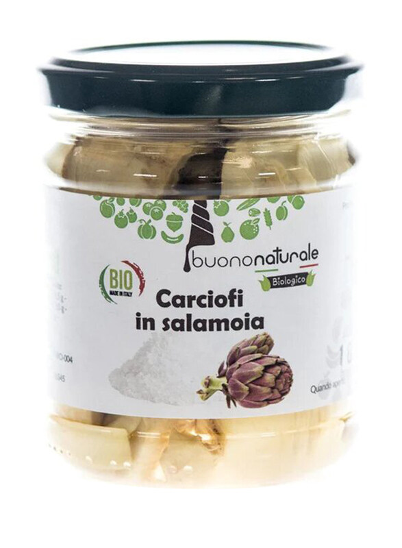 

Bounonaturale Organic Artichokes in Brine, 200g