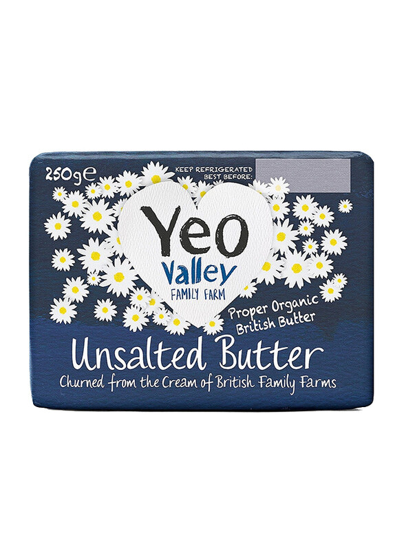 

Yeo Valley Organic Unsalted Butter, 250g