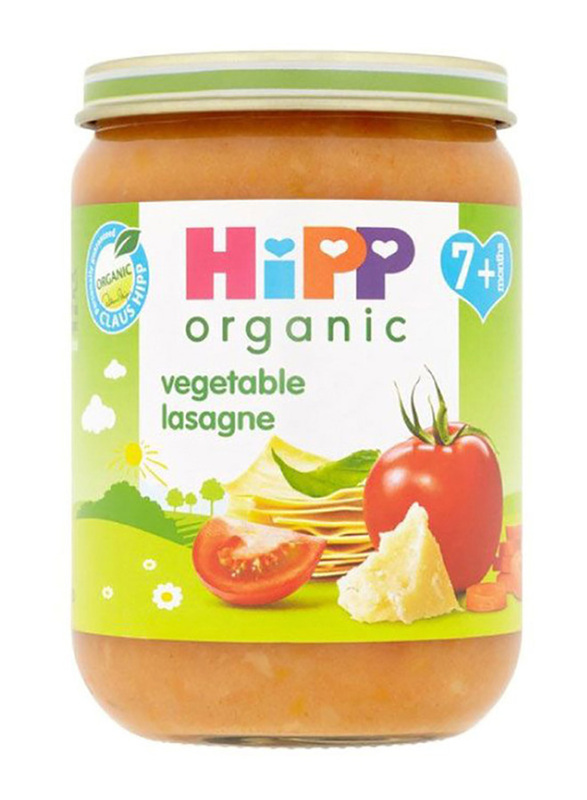 Hipp Organic Vegetable Lasagne Puree Food, 190g
