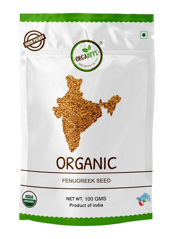 Orgabite Organic Fenugreek Seed, 100g