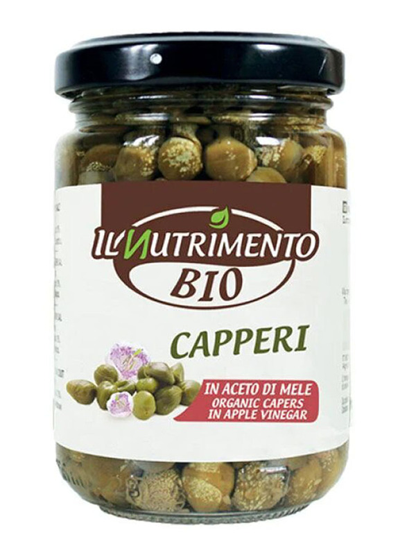 Il Nutrimento Organic Capers In Vinegar, 140ml