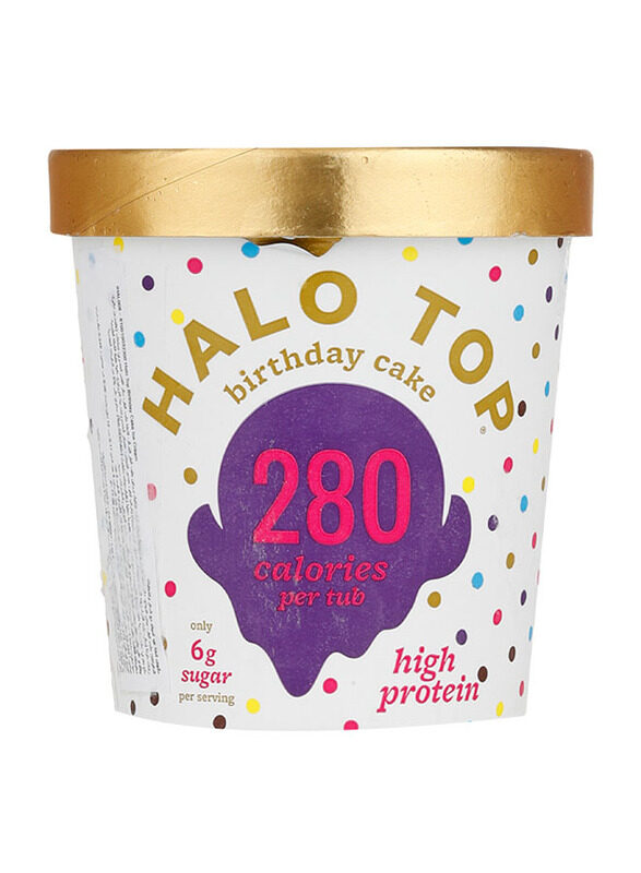 

Halo Top Birthday Cake Ice Cream, 473ml