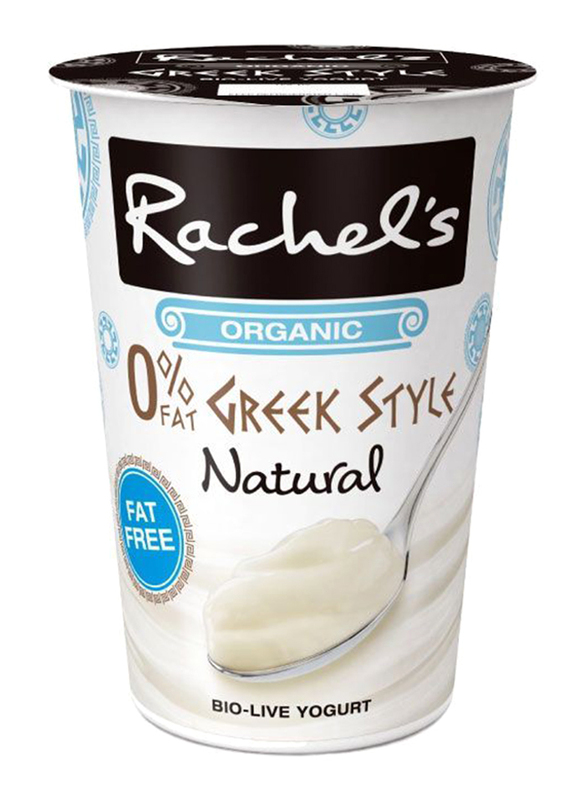 Rachel's Organic Greek Style Free Nat Yogurt, 450g