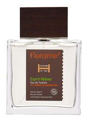 Florame Homme Vetiver Spirit 100ml EDT for Men