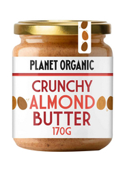 Planet Organic Crunchy Almond Butter, 170g