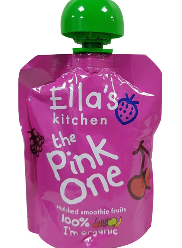 

Ella's Kitchen Organic The Pink One Squished Smoothie Fruits, 90g