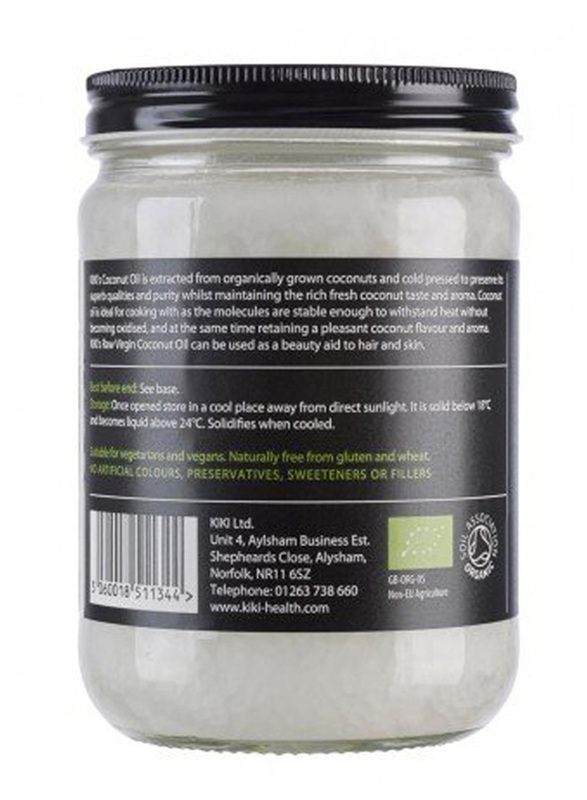 Kiki Health Organic Coconut Oil, 200ml