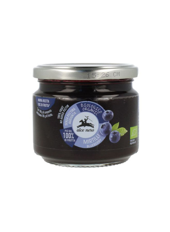 Alce Nero Organic Blueberry Jam, 270g