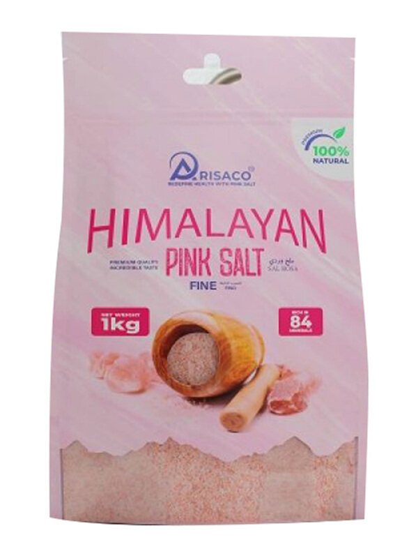 

Arisaco Organic Himalayan Pink Salt Fine, 1 Kg