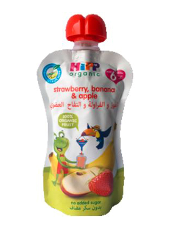 Hipp Apple Strawberry Banana Baby Drink, 100g