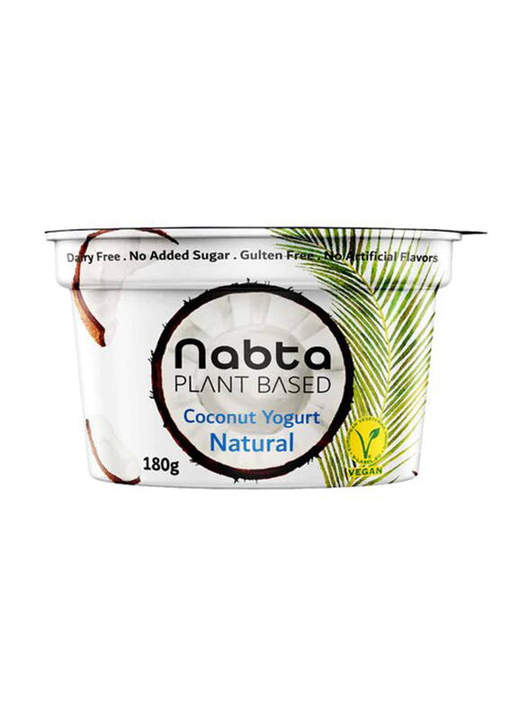 Nabta Plant Based Natural Vegan Yogurt, 180g