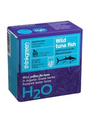 Think Green Tuna Yellow Fin in Greek Organic Herbs Flavour Water, 150g