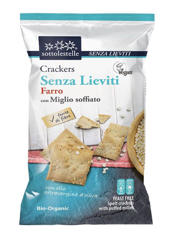 

Sottolestelle Organic Crackers Spelt with Blown Mill, 200g