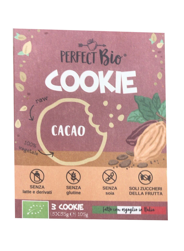 Perfect Bio Cacao Cookies, 3 x 35g