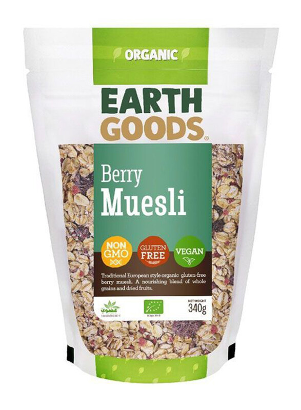 

Earth Goods Organic Gluten-free Berry Muesli, 340g