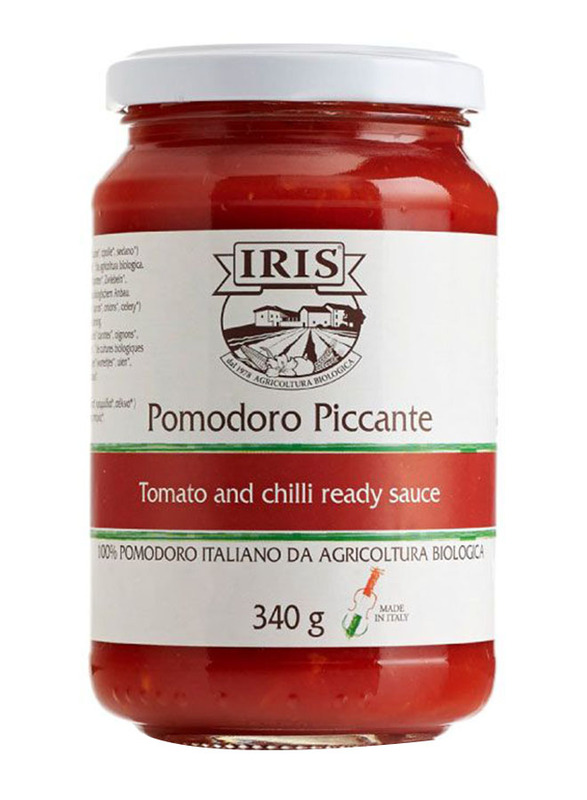 Iris Organic Tomato and Chilli Ready Sauce, 340g