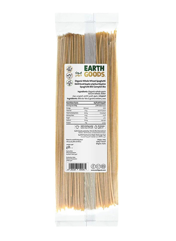 Earth Goods Organic Spaghetti Pasta, 500g