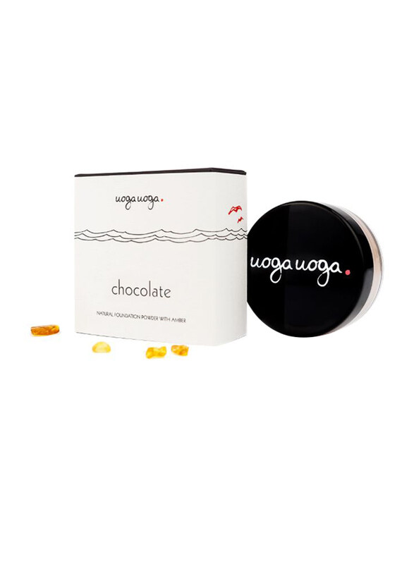 

Uoga Uoga Natural Foundation Powder with Amber, Chocolate, Beige
